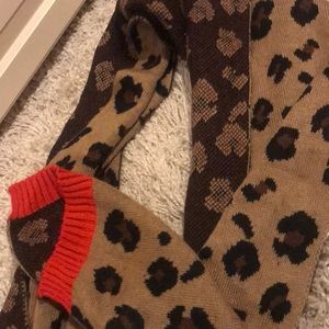 Cheetah scarf